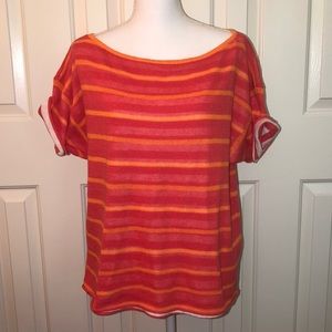 Michael Stars Reversible Short Sleeve Top